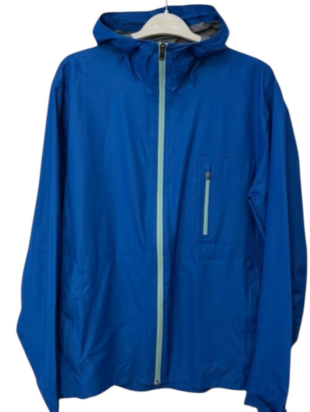 LULULEMON | Versaclime Rain Jacket Lightweight Shell in Lakeside Blue, Size L